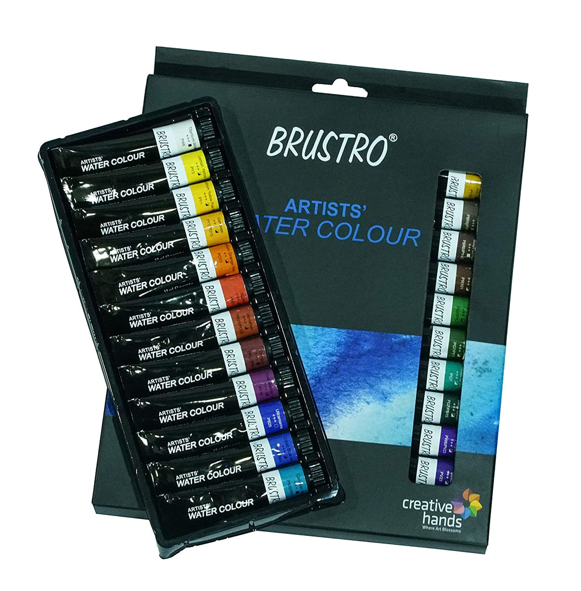 Brustro Kolinsky Imitation Watercolour Fan Brush Size 6 - Creative