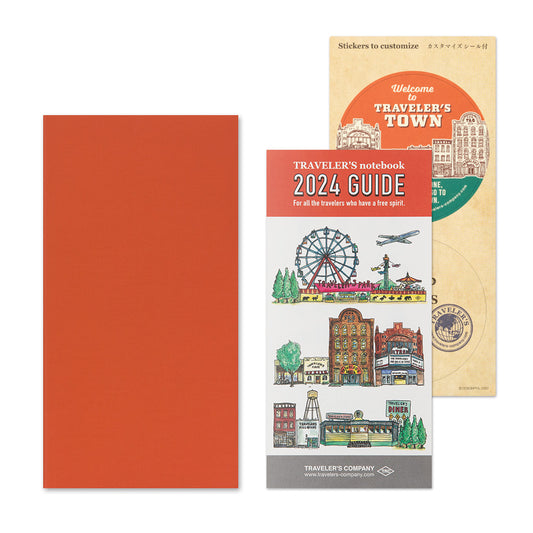TRAVELER'S notebook Refill 2024 Monthly
