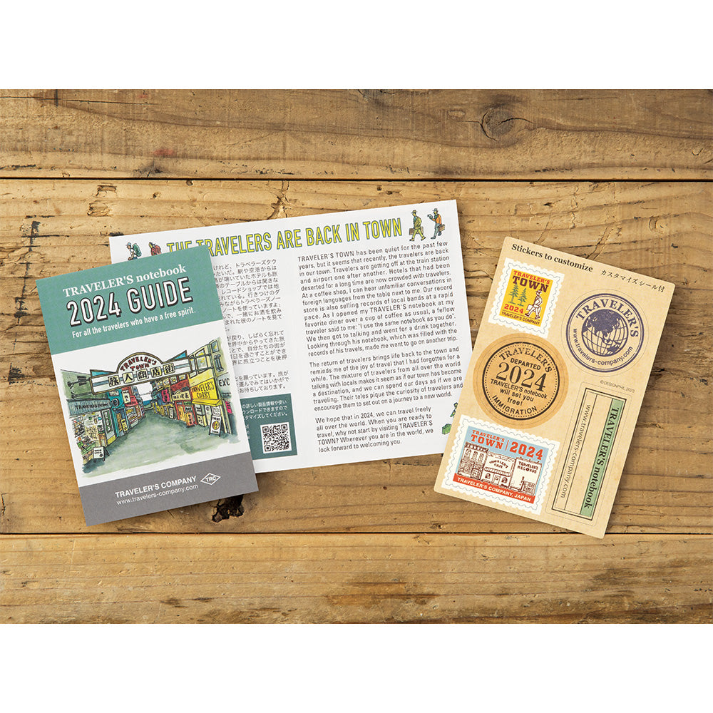 TRAVELER'S notebook Passport Size Refill 2024 Weekly
