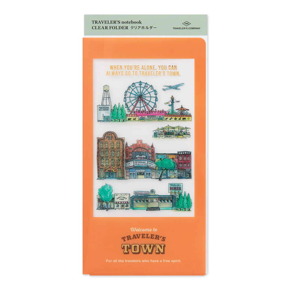 TRAVELER'S notebook Clear Folder 2024
