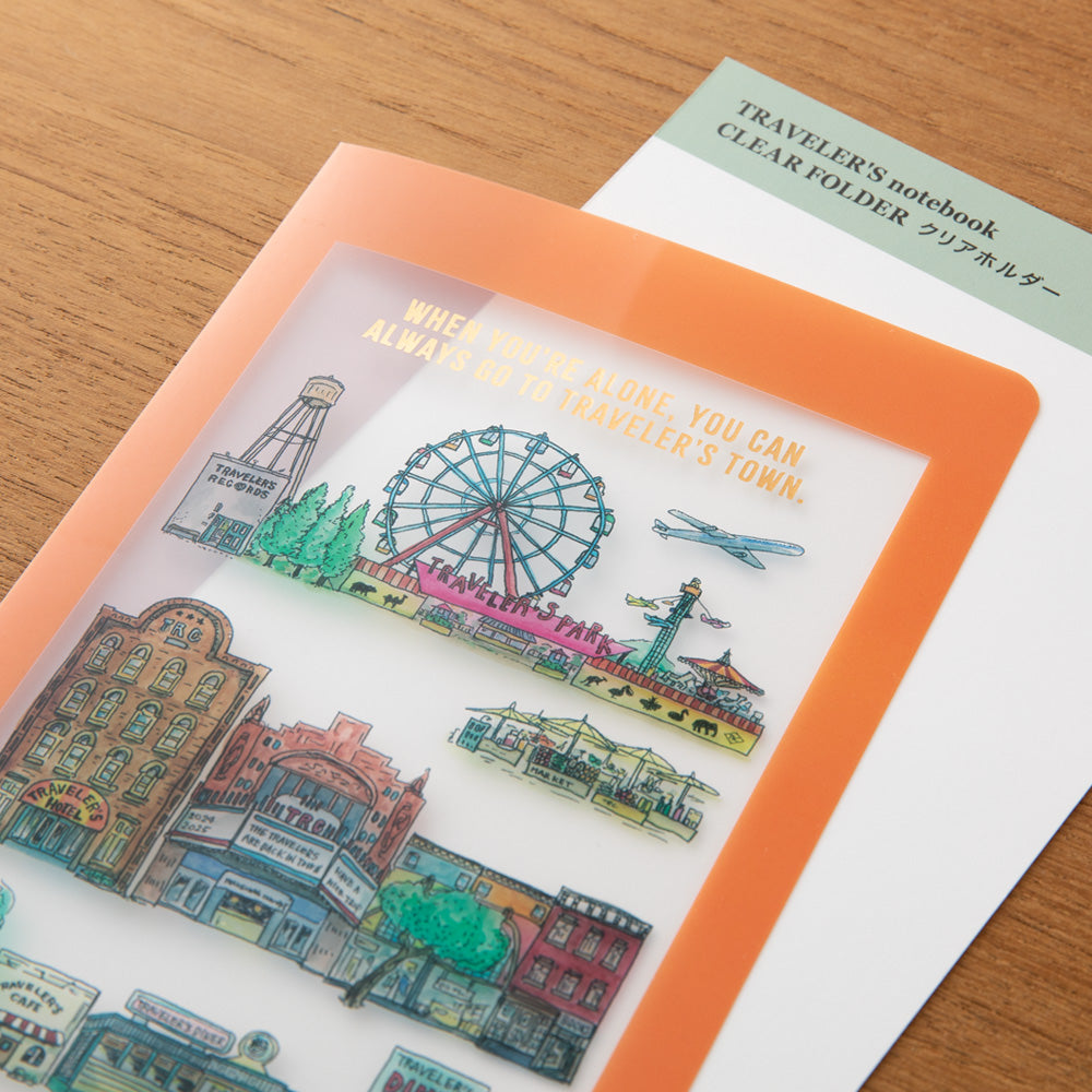 TRAVELER'S notebook Clear Folder 2024