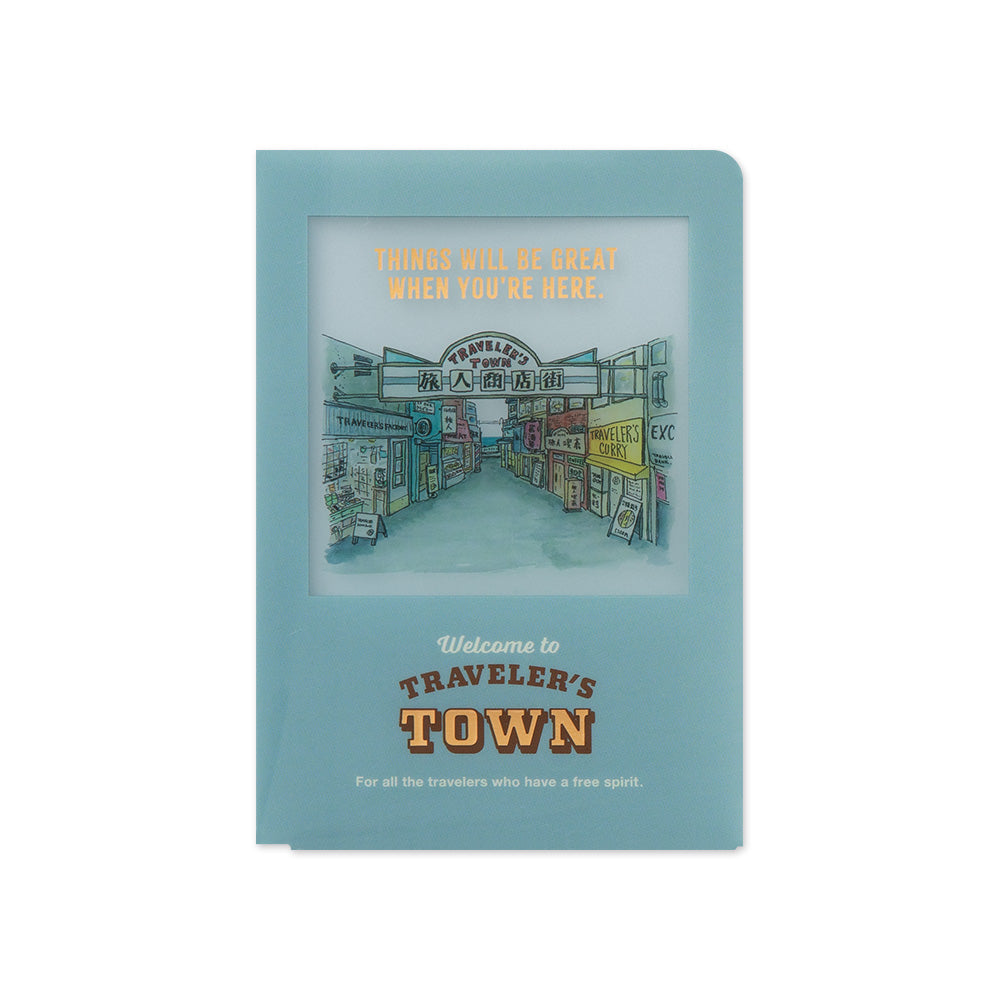 TRAVELER'S notebook Passport Size Clear Folder 2024