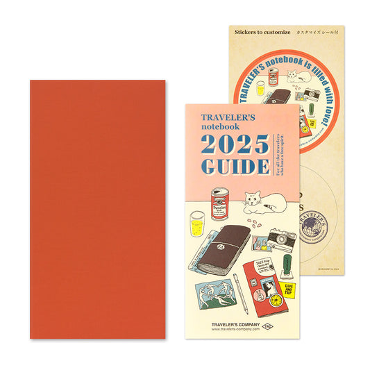 TRAVELER'S notebook Refill 2025 Monthly
