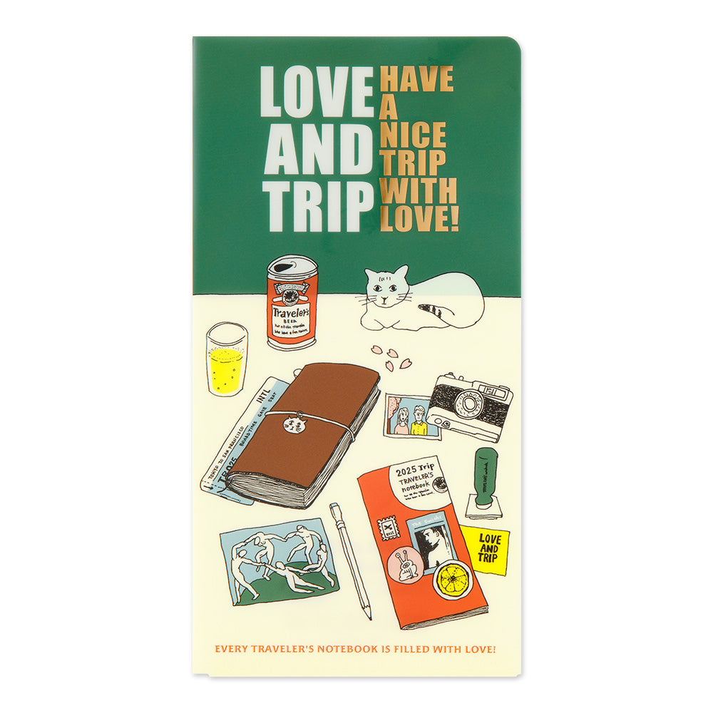 TRAVELER'S notebook Clear Folder 2025