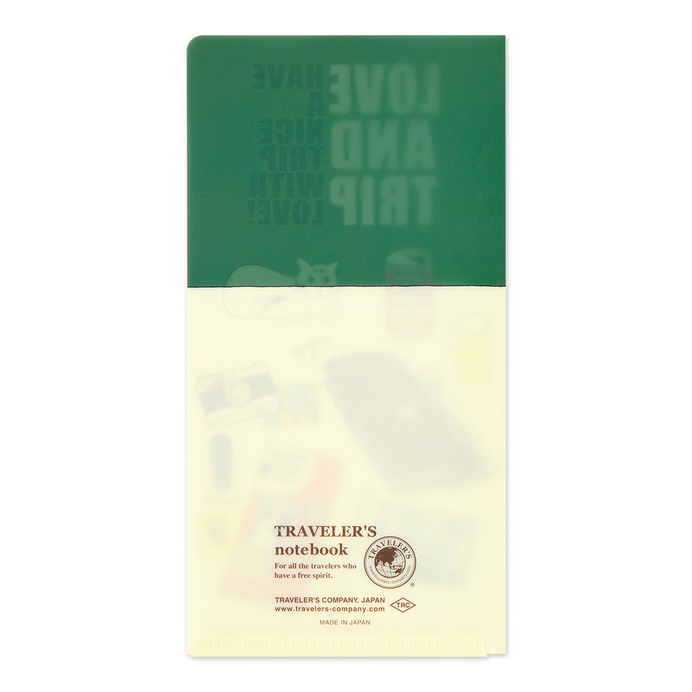 TRAVELER'S notebook Clear Folder 2025