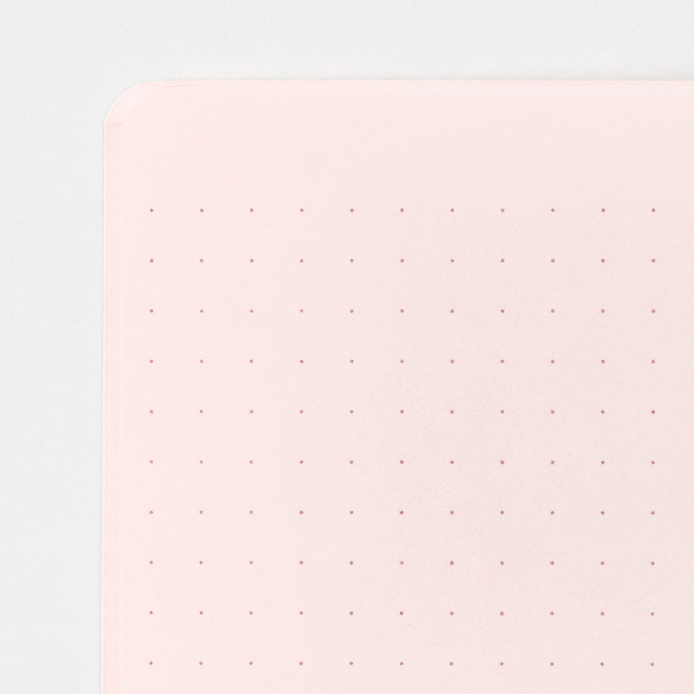 Midori Notebook (A5) Color Dot Grid Pink