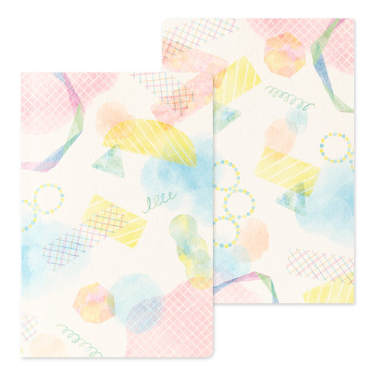 MIDORI Yuru Log Notebook (B6) Watercolor