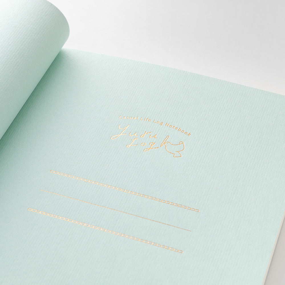 MIDORI Yuru Log Notebook (B6) Free Diary Monthly