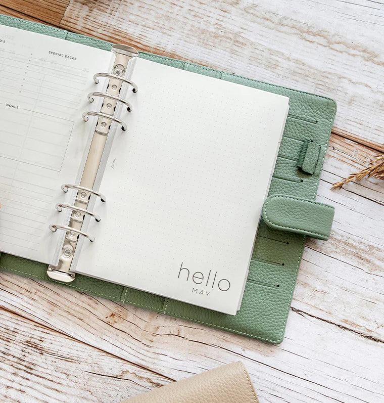 Norfolk A5 Leather Organiser