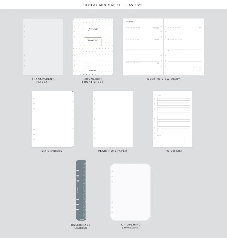 Moonlight A5 Organiser