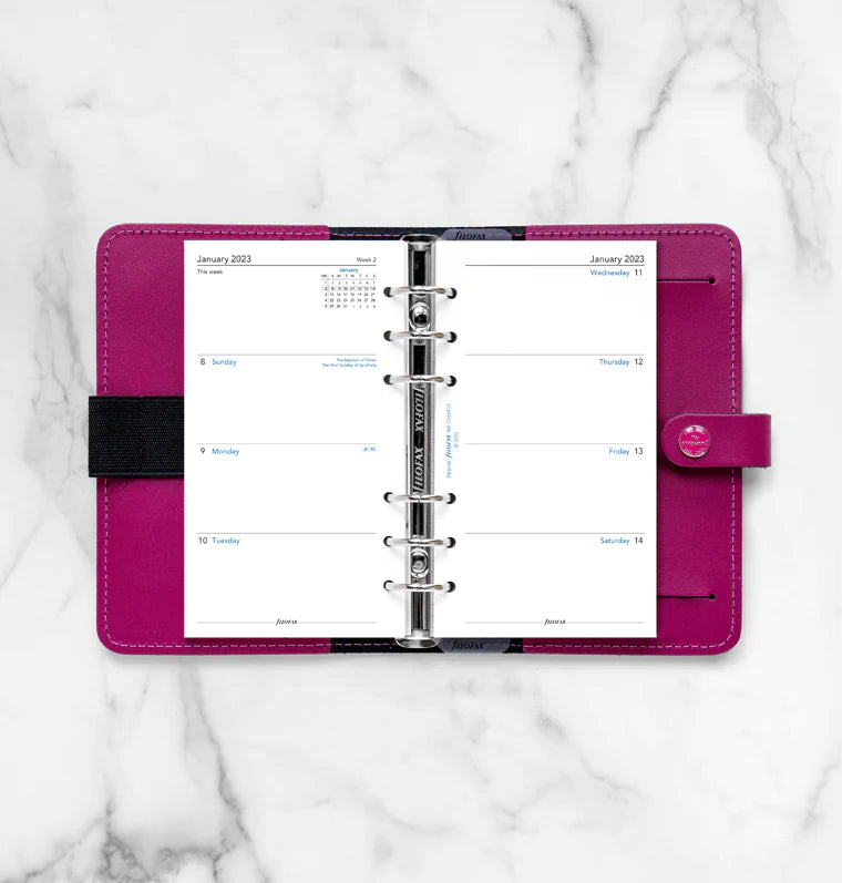 Week On Two Pages Sunday Start Diary - Personal 2023 English