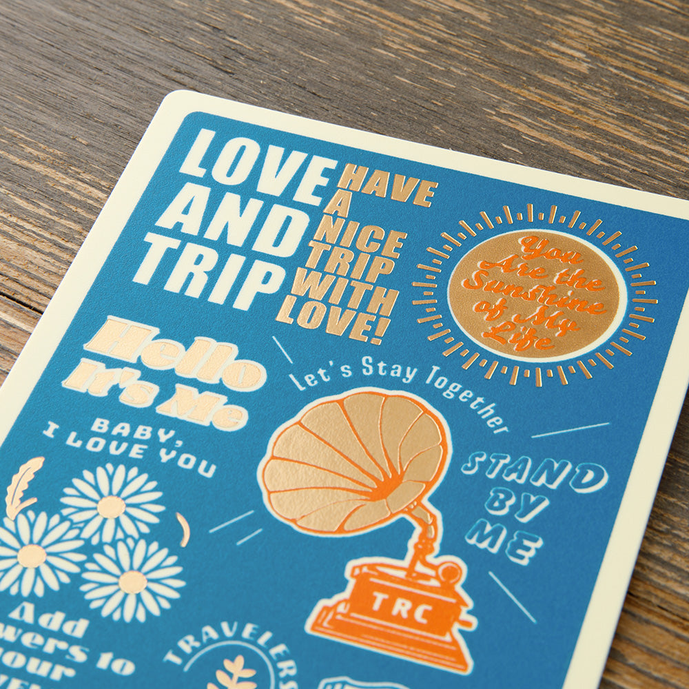 TRAVELER'S notebook Passport Size Plastic Sheet 2025