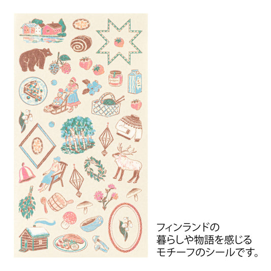 Midori Sticker 2714 Finnish Motifs
