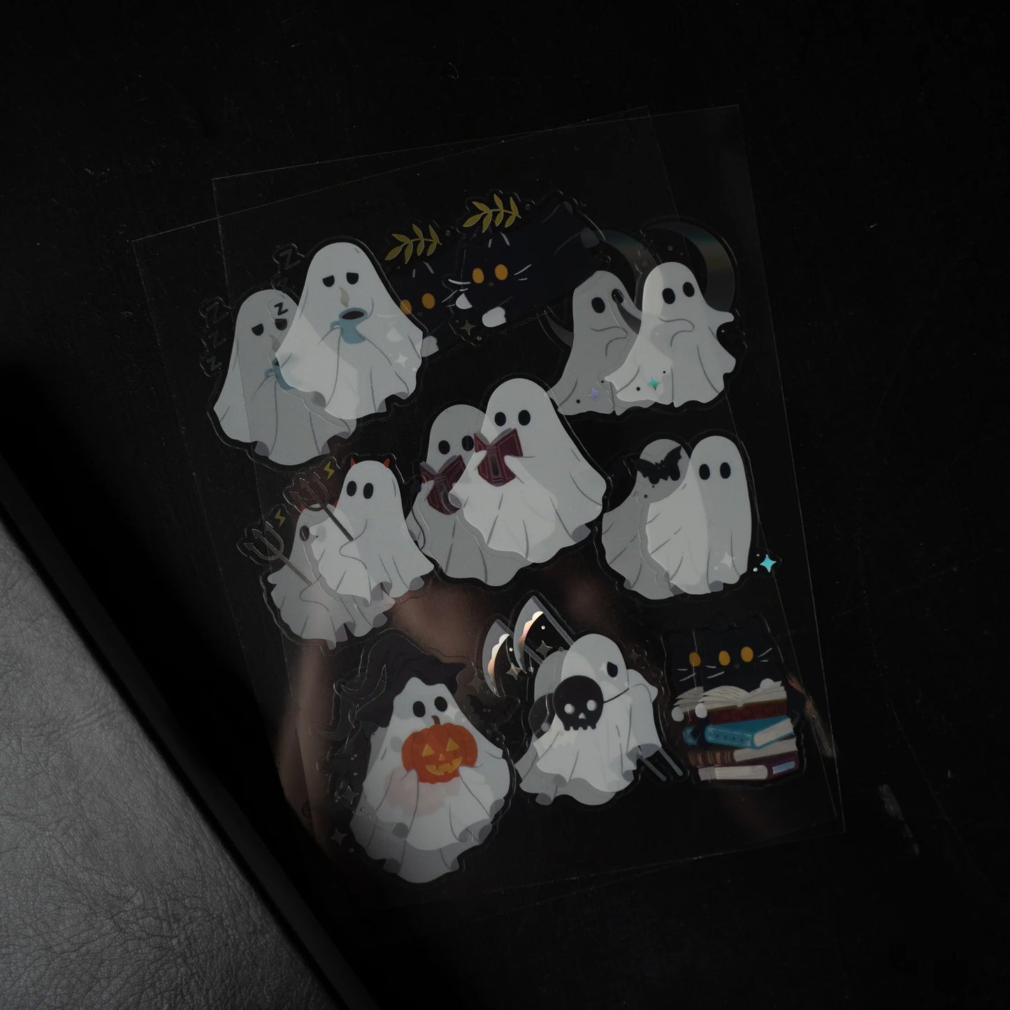 Archer & Olive Cute Ghost Sticker Set