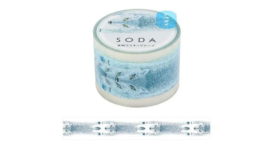 MDS - KINGJIM SODA Transparent Masking Tape Vol.3 30mm Wolf