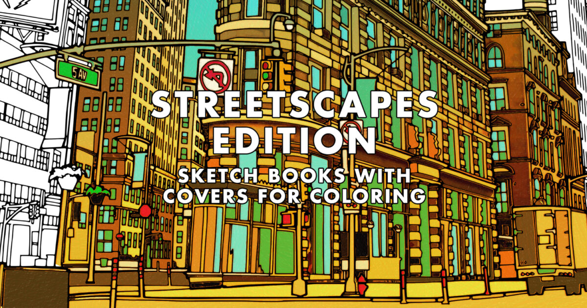 Field Notes: 2-Packs Streetscapes Sketch Book