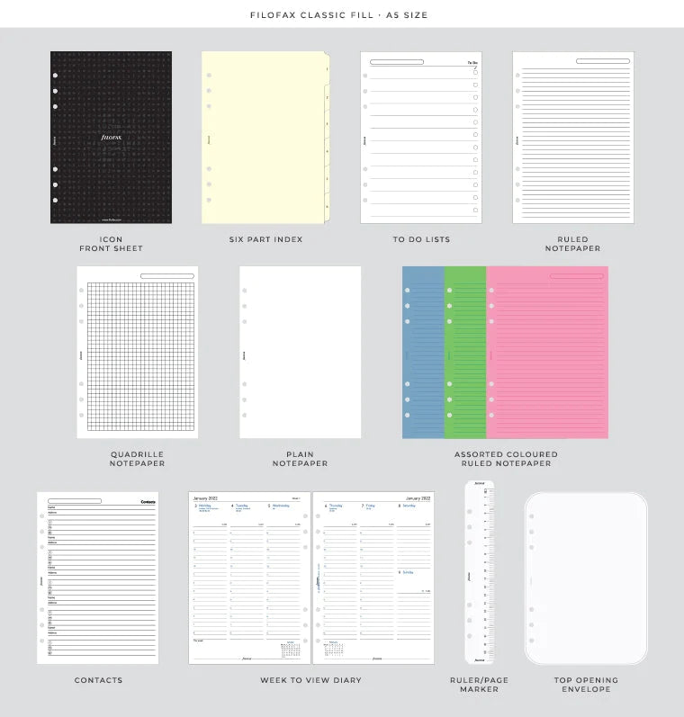 Domino A5 Organiser