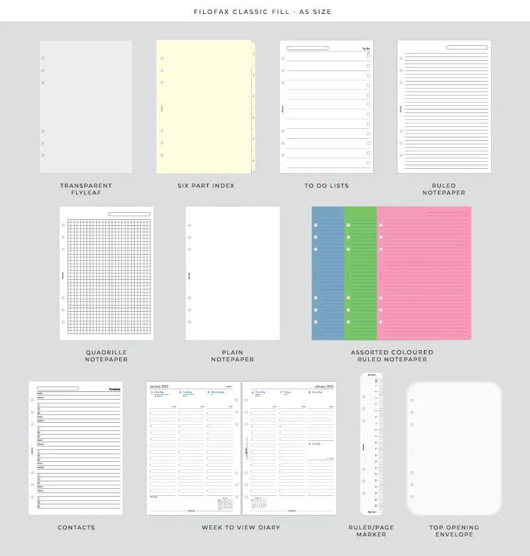 The Original A5 Leather Organiser