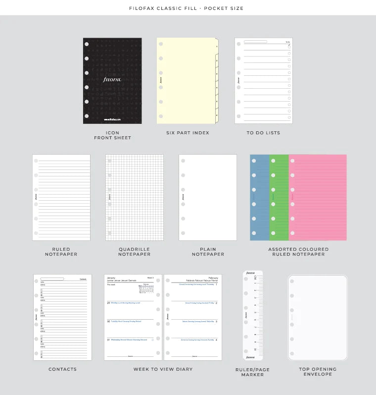 Domino Soft Pocket Organiser