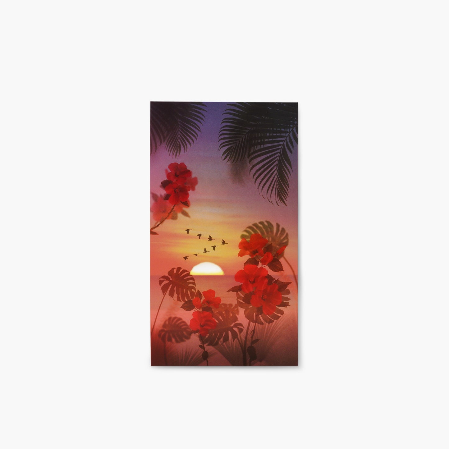 Appree Nature Scene Sticker - Tropical Sunset