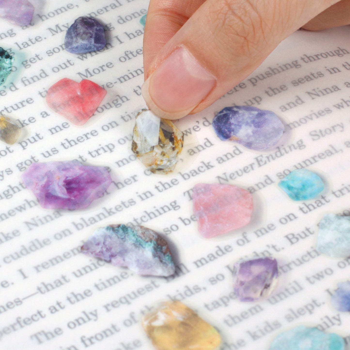 Appree Nature Sticker - Gemstone