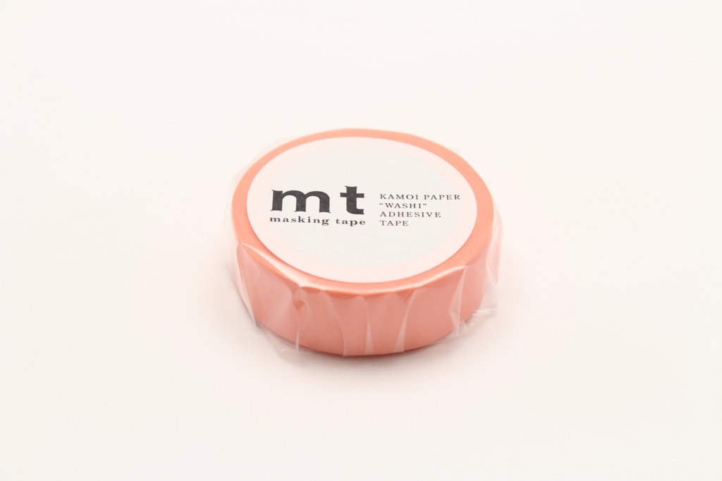 MT Solids Washi Tape - Salmon Pink