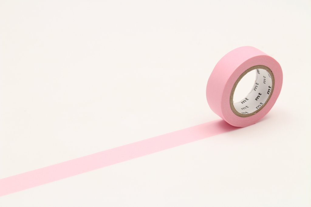 MT Solids Washi Tape - Rose Pink