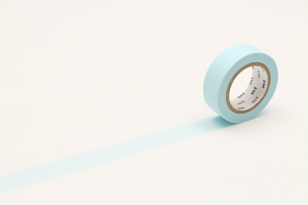 MT Solids Washi Tape - Pastel Powder Blue