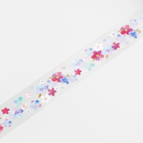 BGM Clear Tape- Cherry blossoms light