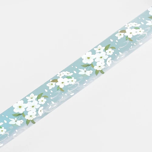 BGM Clear Tape- Cherry blossoms flush