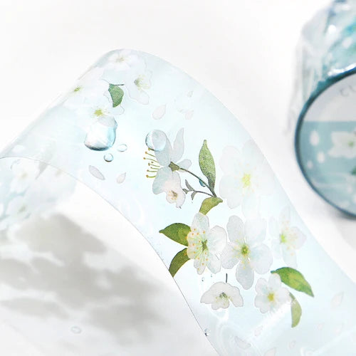 BGM Clear Tape- Cherry blossoms flush