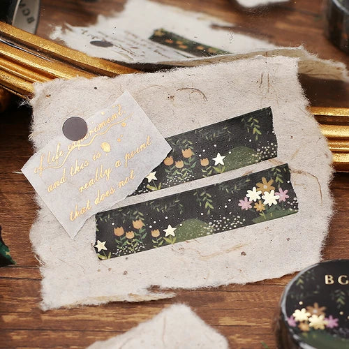 BGM Washi Tape- Firefly Forest