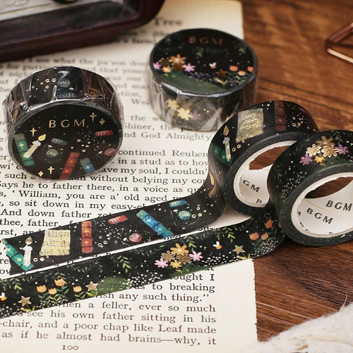 BGM Washi Tape- Firefly Forest
