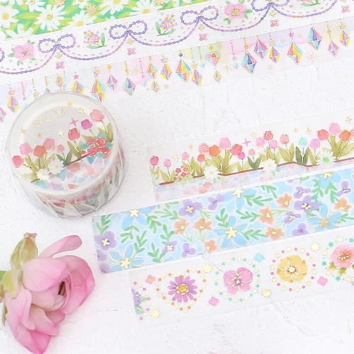 BGM Washi Tape- Tulip Garden