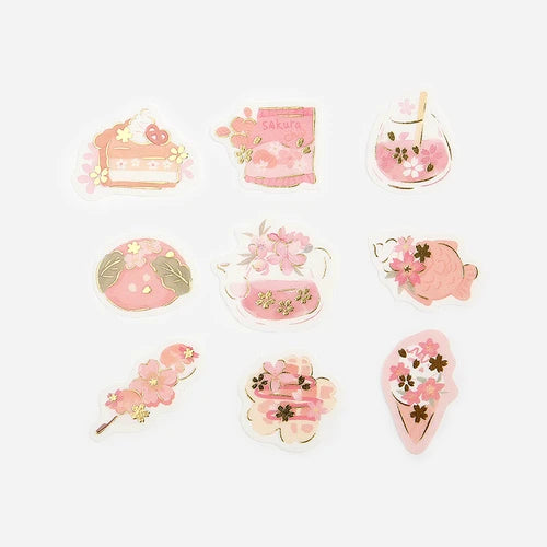 BGM Flake Seal- Cherry Blossoms Sweets