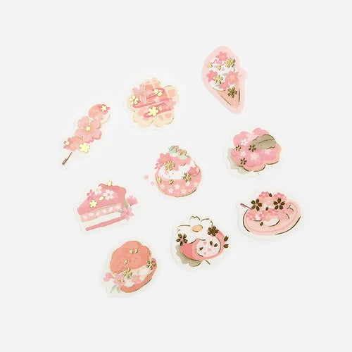 BGM Flake Seal- Cherry Blossoms Sweets