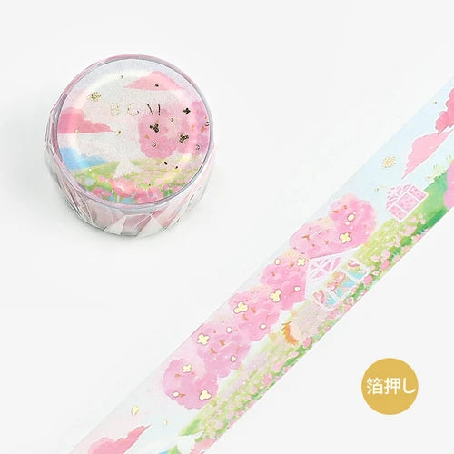 BGM Washi Tape- Little world ・Dream Garden