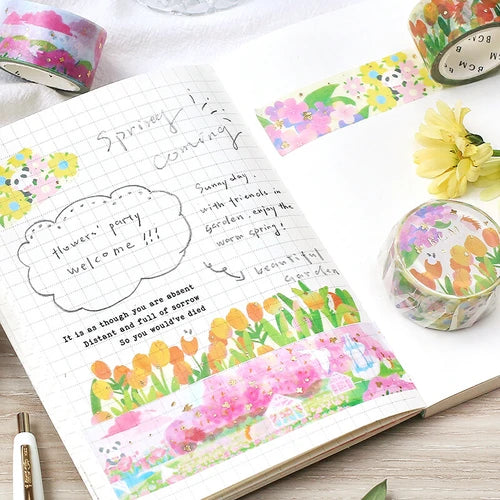 BGM Washi Tape- Little world ・Dream Garden