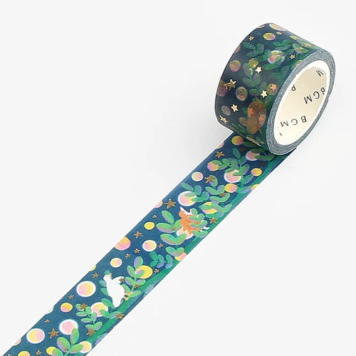 BGM Washi Tape- Little world ・Star Night Forest