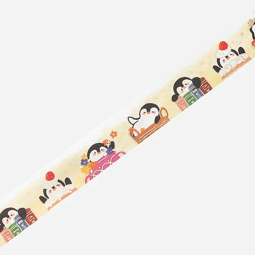 BGM Washi Tape- Penguin World Miscellaneous Goods
