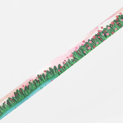 BGM Washi Tape- Oil Pastel ・Tulip Park