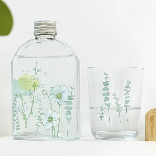 BGM PET Stickers- Mint Flowers Bloom
