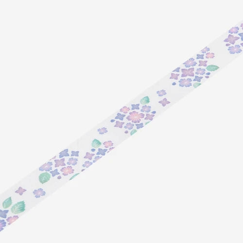 BGM Clear Tape- Hydrangea