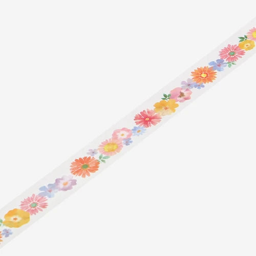 BGM Clear Tape- Summer Garden