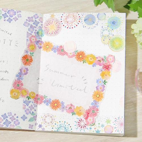 BGM Clear Tape- Summer Garden