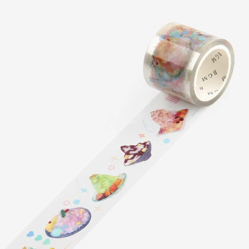 BGM Clear Tape- Shaved Ice