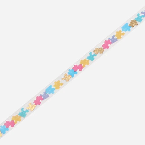 BGM Slim Washi Tape- Puzzle