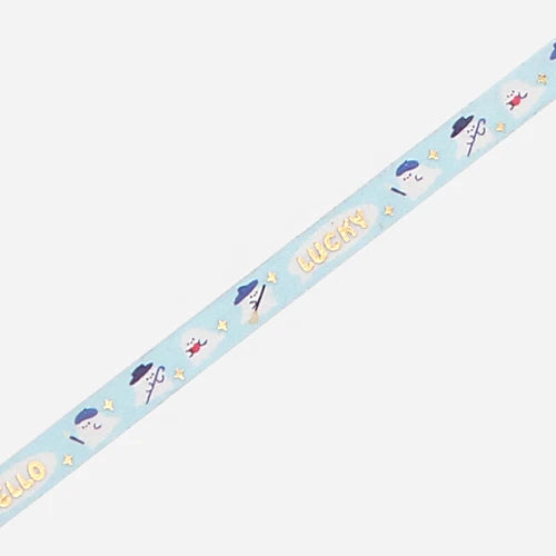 BGM Slim Washi Tape- Little Ghost