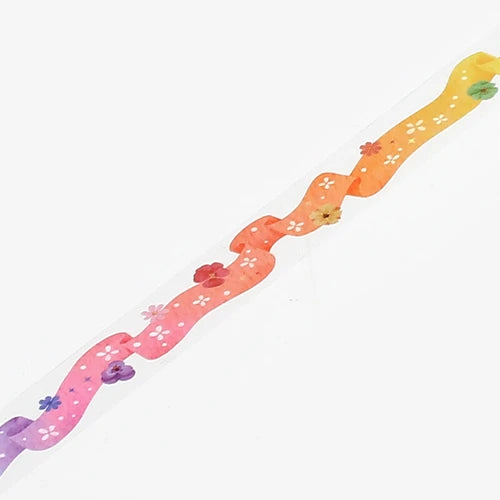 BGM Clear Tape- Rainbow Lace