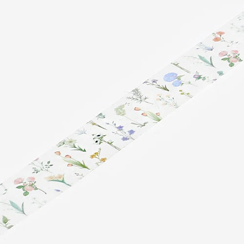 BGM Clear Tape- flourish pattern